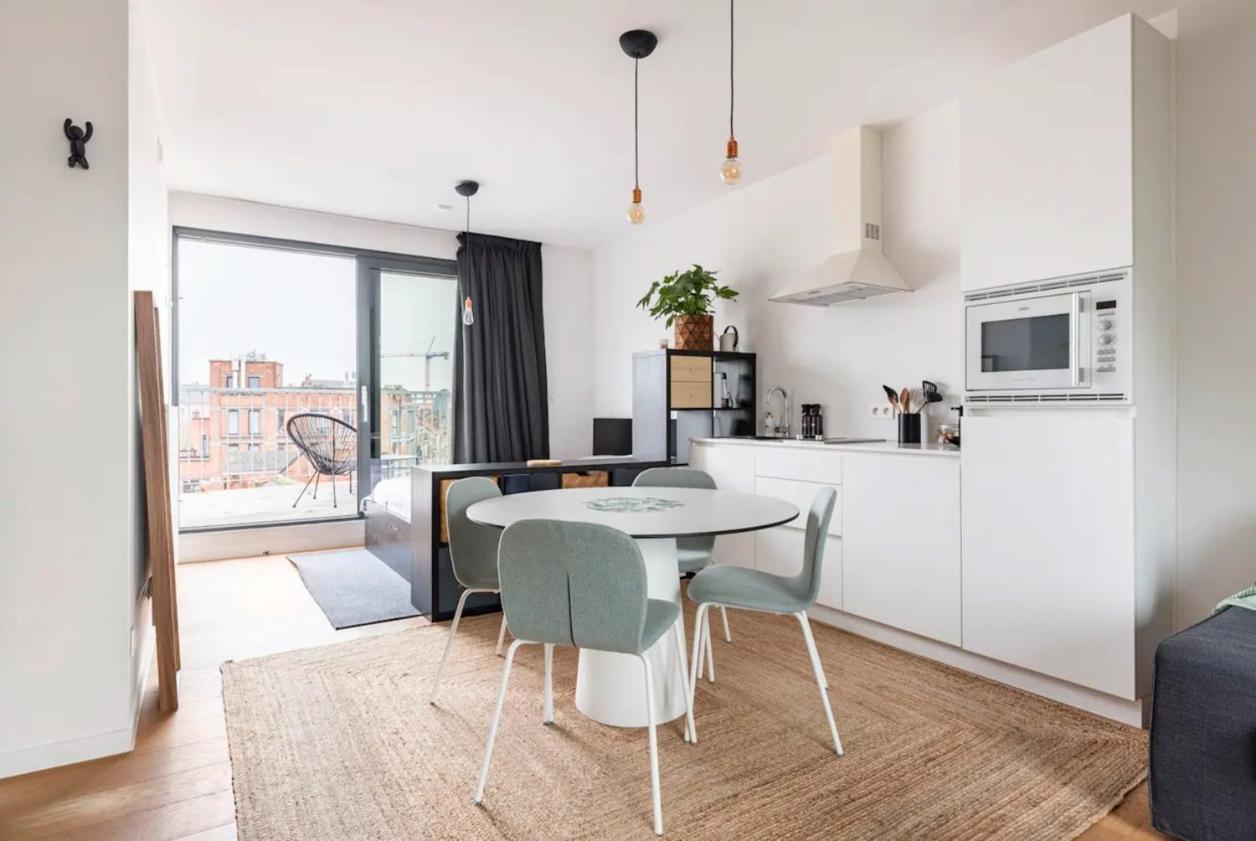 New Apartment With Big Terrace And Great Views! Leuven Kültér fotó